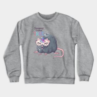 Rat Unicorn Crewneck Sweatshirt